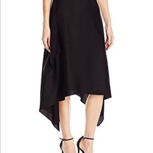 BCBG Carlyn Black Skirt Sz L